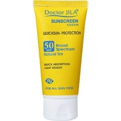 تصویر کرم ضد آفتاب کوئیک سان پروتکشن SPF50 دکتر ژیلا 50 گرم 