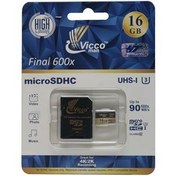 تصویر کارت حافظه Vicco man U3 16GB طلایی 