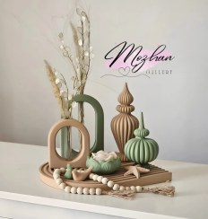 تصویر سنگ مصنوعی اکسسوری شیک مینیمال 