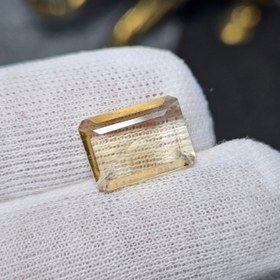 تصویر نگین سنگ سیترین معدنی آفریقایی کد 36468 