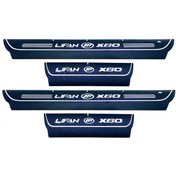 تصویر برچسب پارکابی خودرو کد SK041 مناسب برای لیفان ایکس 60 مجموعه 4 عددی 