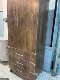 تصویر کمد سه کشو عمق ۵۲ - سفید 