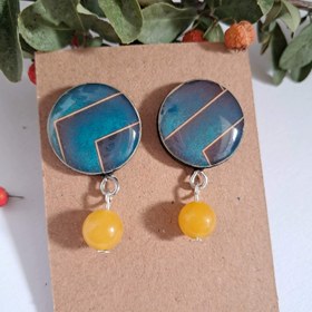 تصویر گوشواره رزینی کد ۰۳۲ 