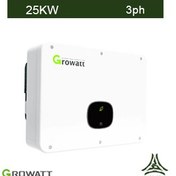 تصویر اینورتر متصل به شبکه Growatt مدل MID25KTL3-X ظرفیت ۲۵ کیلووات سه فاز 