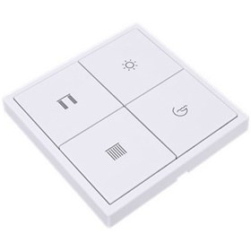 تصویر کلید KNX هوشمند HDL Tile Series 4 Button Smart Panel EU 