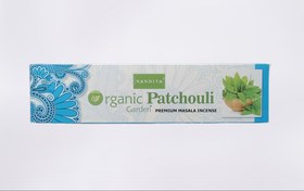 تصویر عود خوشبو کننده شاخه ای ناندیتا NaNDITa مدل دست ساز پچولی (نعنا هندی) Patchouli - جعبه 50گرمی (20تا25 شاخه) Patchouli