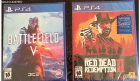 تصویر بازی Red dead 2 و battlefield V از امریکا رجینAll 
