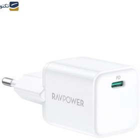 تصویر شارژر دیواری راوپاور مدل RP-PC169 RAVPower RP-PC169 PD 30W Wall Charger GaN