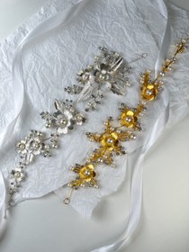 تصویر ریسه مو گل طلایی 