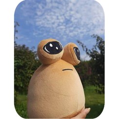 تصویر عروسک پو غمگین سایز ۲۰ سانتی‌متر 