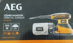 تصویر سنباده لرزان اوربیتال AEG اطلس کوشا اصلی شرکتی مدل EX125ES 