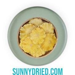 تصویر میوه خشک اناناس میوه طبیعی سانی دراید 