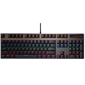 تصویر کیبورد مخصوص بازی مکانیکی رپو مدل V500PRO Rapoo V500PRO Mechanical Gaming Keyboard