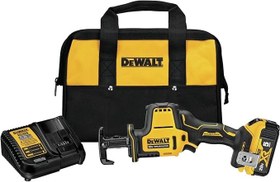 تصویر کیت اره رفت و برگشتی یک دست شارژی DCS369P1 دیوالت DEWALT DCS369P1 Atomic 20V Max* Cordless One-Handed Reciprocating Saw Kit