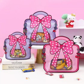 تصویر زیپ کیپ پلاستیکی طرح پاپیون 