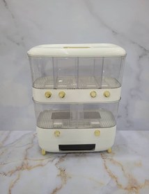 تصویر بانکه و جا حبوباتی ۶ قسمتی 