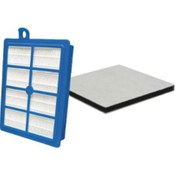 تصویر فیلتر خروجی جاروبرقی مدل fc9170/74 به همراه فیلتر ورودی مناسب برای جاروبرقی فیلیپس 