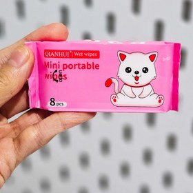 تصویر دستمال های مرطوب وارداتی - گربه 