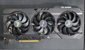 تصویر کارت گرافیک استوک ایسوس TUF Gaming GeForce RTX 3080 OC ظرفیت 10 گیگابایت ASUS TUF Gaming GeForce RTX 3080 OC 10GB GDDR6X