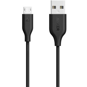 تصویر کابل تبدیل میکرو USB انکر مدل Power Line A8132H21 طول 0.9 متر Anker A8132H21 PowerLine Micro USB