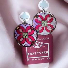 تصویر گوشواره رزینی آیلا Ayla earrings