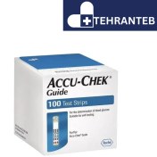 تصویر نوار تست قند خون اکیو چک مدل گاید بسته ۱۰۰ عددی 