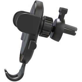 تصویر هولدر موبایل داخل خودرو با قابلیت نصب دوگانه ایکس او XO C60 Car Holder Vehicle Suction Cup Air Outlet Bracket 