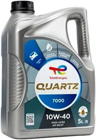 تصویر روغن موتور توتال 10W40 5L SN QUARTZ 7000 