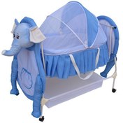 تصویر تخت و گهواره عروسکی سانیکو 