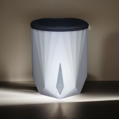 تصویر گلدان سایز16 طرح الماس ماها پلاست 