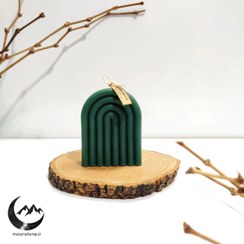 تصویر شمع رنگین کمان rainbow candle
