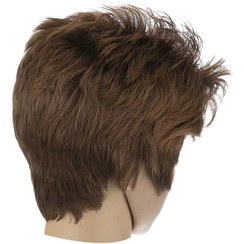 تصویر کلاه گیس کوتاه ساتورا مدل HWW05 کرنلی جنس الیاف ابریشم Sathura Wig HWW05 – Short Cornrow Synthetic Silk Fiber Hair Wig for Women