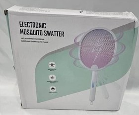 تصویر حشره کش راکتی برقی :Electronic Mosquito Swatter 