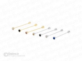 تصویر سنجاق یقه پیراهن مردانه نگین دار آلفرد 12526 