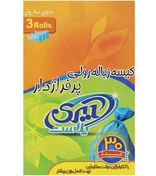 تصویر بسته 30 عددی کیسه زباله بند‌دار بزرگ رولی آیری پلاست 