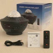 تصویر رقص نور کهکشانی اسپیکر دار 