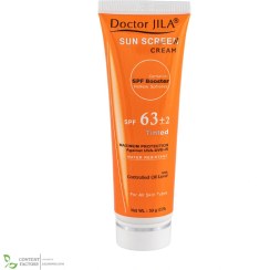 تصویر کرم ضد آفتاب SPF63 رنگی دکتر ژیلا ۵۰ گرم 