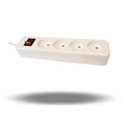 تصویر چند راهی 4 خانه برق هانی الکتریک HI-401 با کابل 2 متری Hani Electric HI-401 2m 4 Way Power Strip