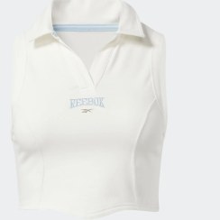 تصویر کراپ تاپ زنانه ریباک مدل classics varsity women's tank top 
