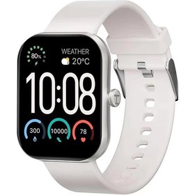 تصویر ساعت هوشمند هایلو مدل S6 با بدنه پلاستیکی و بند سیلیکونی Haylou 