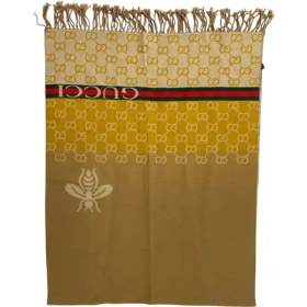 تصویر شال زنانه دو رو گوچی 