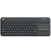 تصویر کیبورد بی سیم لاجیتک مدل LOGITECH K400 plus 