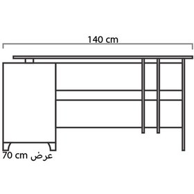 تصویر میز کارمندی میکرون مدل EM-04 