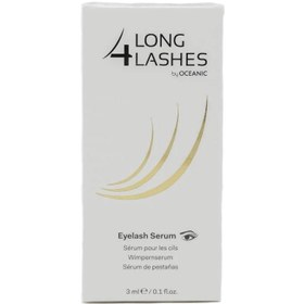 تصویر سرم تقویت و رشد مجدد مژه برند اُشنیک – Oceanic مدل long 4 lash (لانگ فور لش) اصل | تقویت و افزایش طول مژه | 3 میل 