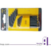 تصویر آچار آلن واستر کارتی کوتاه VH005 واستر 13 عددی 