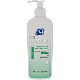 تصویر پن مایع پوست چرب بزرگسالان سبو استاپ اس وی آی 220 ml زر افشان تجارت هستی 