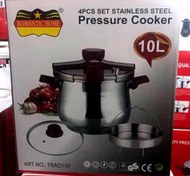 تصویر زودپز استیل رمانتیک هوم (Romantic Home) مدل TRAD10F ظرفیت 10 لیتر 