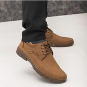 تصویر کفش مردانه اداری مدل سبلان رنگ مشکی سایز ۴۴ 