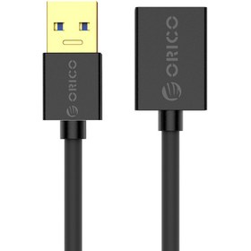 تصویر کابل افزایش طول USB 3.0 اوریکو مدل U3-MAA01 به طول 2 متر ا Orico U3MAA01 USB 3.0 AM/AF Extension Cable Orico U3MAA01 USB 3.0 AM/AF Extension Cable