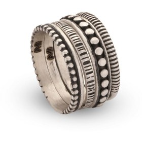 تصویر انگشتر نقره نگارین RSi-147